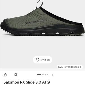 Salomon RX Slide 3.0 ATQ Olive Slip-Ons